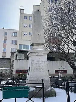 Monument aux morts de la guerre de 1870-1871.