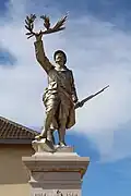 Le Poilu victorieux de Saint-Nizier-le-Bouchoux