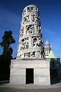 Tombeau d'Antonio Bernocchi au Cimitero Monumentale di Milano, 1936.