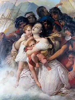 Le Naufrage du « Joven Daniel » (1859), Talca, musée des Beaux-Arts (es).