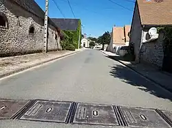 La rue principale.