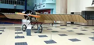 Vue de l'avion.
