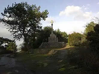 La croix de la pointe du Trec'h.