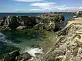 Côte sauvage de Quiberon : Port Bara.