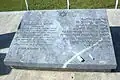 Sa tombe, au nouveau cimetière juif de Thessalonique.