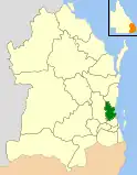 Ville de la baie Moreton