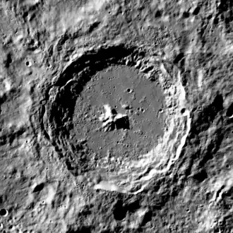 Image illustrative de l'article Moretus (cratère)