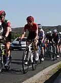 Morgane Coston dans le peloton du TCFIA 2022. (étape 7)