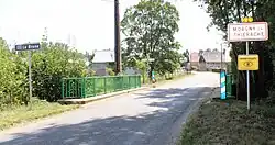 Entrée du village