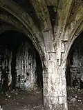 Intérieur de la pièce restante.
