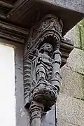 Statue de sainte Barbe (maison à pondalez du 9, Grand Rue)