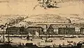 La Manufacture des tabacs de Morlaix : gravure datant du XVIIIe siècle.