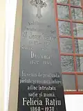 Le tombeau d'Ioan Rațiu