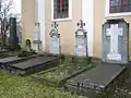 Detail du cimetière de l'église