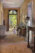 La Joie du matin, huile sur toile, musée des beaux-arts de Nîmes