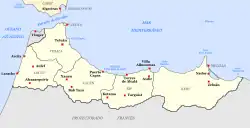 Carte du maroc-espagnol