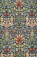 Snakeshead, textile imprimé (1876).