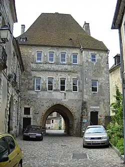 Façade nord (intérieur de la 1re&nbsp;enceinte de la ville).