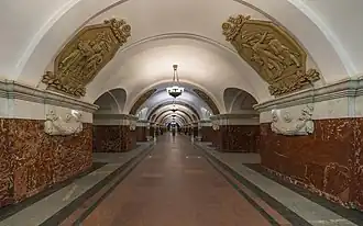 Image illustrative de l’article Krasnopresnenskaïa (métro de Moscou)