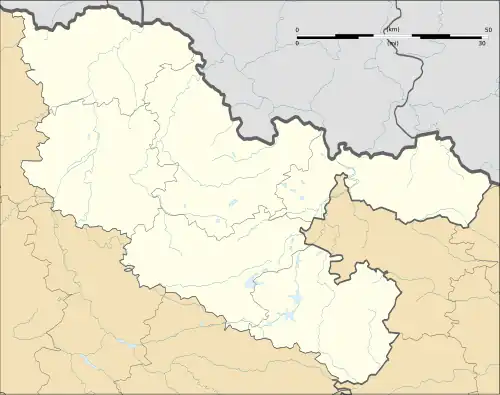 Voir sur la carte administrative de la Moselle