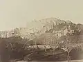 Mosquée de Sidi-Abd-er-Rhaman et rempart d'Alger au milieu du XIXe&nbsp;siècle.