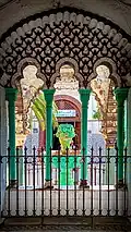 Vue depuis l'entrée