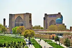 Vue générale de la mosquée
