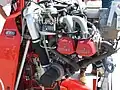 Moteur Rotax 914, coté gauche.