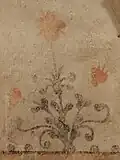 Motif floral.