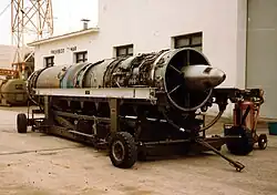 Vue du moteur.