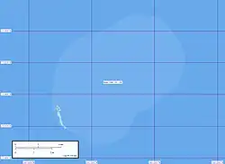 Carte du motu One .