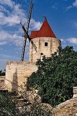 Moulin à vent d'Alphonse Daudet (Alpilles).