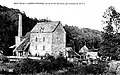 Le moulin de la Grésillonnais au début du XXe&nbsp;siècle (carte postale).