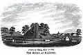 Dessin du Conus au cimetière de Mound, 1846.