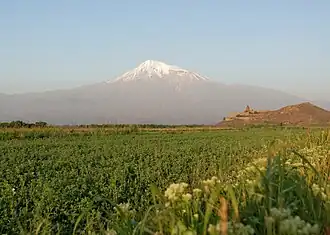 Khor Virap, vue du sud-est.