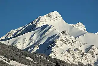 Vue depuis Banff.