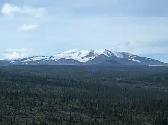 Vue du mont Edziza.
