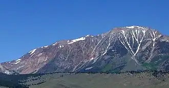 Vue du mont Gibbs.