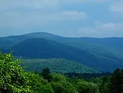 Le mont Greylock, point culminant du Massachusetts.