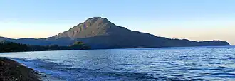 Le mont Payaopao, point culminant de l'île.