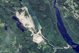 Image illustrative de l’article Rupture de la digue de mont Polley