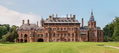 Le château. Photo aout 2018.