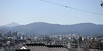 Vue du mont Takao.