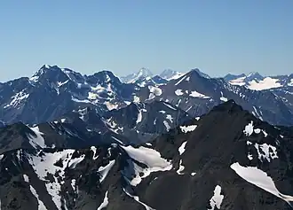 Vue du mont Waddington