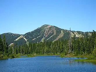 Vue du mont Washington en été