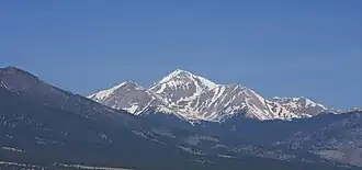 Le mont Yale.