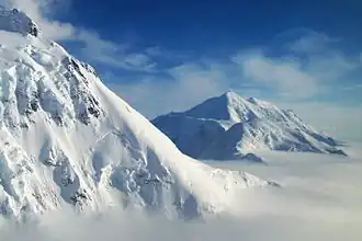 Vue du mont Foraker.