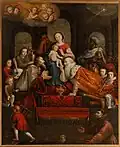 Adoration des Mages, Église de Mouriès.