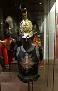Uniforme de Mousquetaire gris, en 1814-1815 exposé au musée de l'armée.
