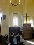5e&nbsp;travée, élévation sud.